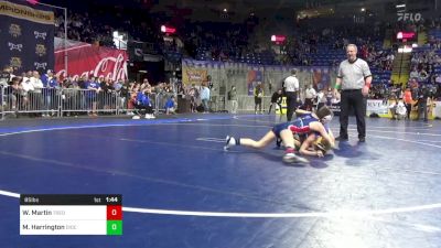 85 lbs Semifinal - Walker Martin, Tredyffrin Eastown vs Matt Harrington, Diocese Of Erie