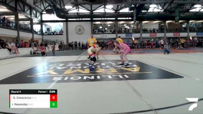 122-130 lbs Round 4 - Sophie Crescenzo, Lisle vs Isabella `Izzy` Resendez, RWC