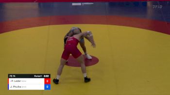 FS 74 lbs 1st Place Match - Patrik Leder, Burnaby Mountain Wrestling Club vs Jasmit Phulka, Burnaby Mountain Wrestling Club