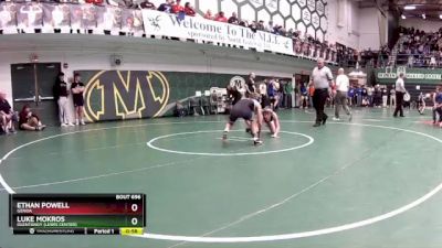 106 lbs Cons. Round 4 - Luke Mokros, Olentangy (Lewis Center) vs Ethan Powell, Genoa