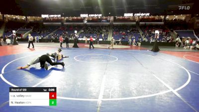 126 lbs Round Of 128 - Andrew Valley, Wakefield vs Nicholas Heaton, Hopkinton