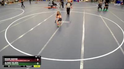 Semifinal - Bjorn Nilsen, Princeton Wrestling vs River Wayne, NRHEG Panther Youth Wrestling Club