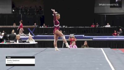 Emily Gaskins - Floor, Alabama - 2022 Elevate the Stage Huntsville presented by SportsMED & Crestwood