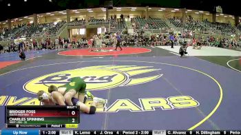 154 lbs Round 1 (4 Team) - Bridger Foss, South Medford vs Charles Spinning, West Linn