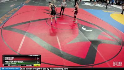 Cons. Round 1 - Kade Cox, Gothenburg vs Preston Komenda, Fillmore Central