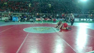 3A 195 lbs Quarterfinal - McGregor Miller, South Fremont vs Lucus Goff, Weiser