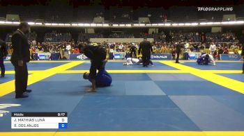 JOSE MATHIAS LUNA vs RAFAEL DOS ANJOS 2021 World Jiu-Jitsu IBJJF Championship