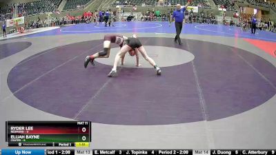 115 lbs Round 2 (4 Team) - Ryder Lee, Redmond vs Elijah Bayne, Crater