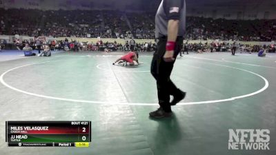 4A-132 lbs Semifinal - JJ Head, Tuttle vs Miles Velasquez, Cascia Hall