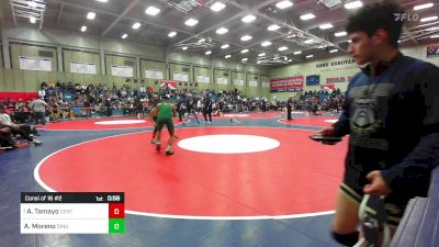 134 lbs Consi Of 16 #2 - Armando Tamayo, Central vs Atzel Moreno, Dinuba