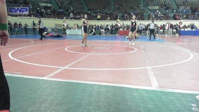 108 lbs Round Of 32 - Lydia Suniga, Union Girls JH vs Peyton Wind, Henryetta JH