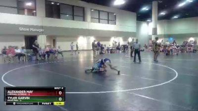 106 lbs Round 2 (6 Team) - Tyler Garvin, MAWA Red vs Alexander May, Carolina Extreme