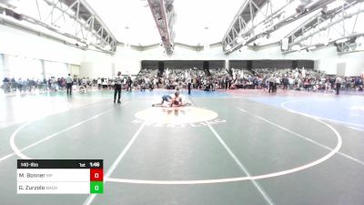 140-I lbs Round Of 32 - Max Bonner, Malvern Prep vs Giovanni Zurzolo, Washington Twp