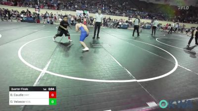 Quarterfinal - Braxton Caudle, Smith Wrestling Academy vs Daniel Velasco, Noble Takedown Club