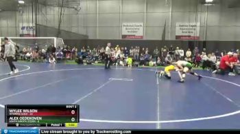 110 lbs Round 1 (6 Team) - Alex Oedekoven, South Dakota Storm vs Wylee Wilson, Wyoming Gold