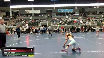 80 lbs Cons. Round 3 - Joshua Cook, Powerhouse Wrestling Club vs Holden Baker, Team Train