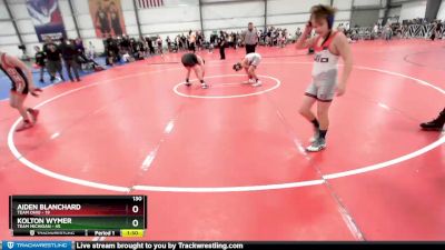 130 lbs Rd# 10- 4:00pm Saturday Final Pool - Kolton Wymer, Team Michigan vs Aiden Blanchard, Team Ohio