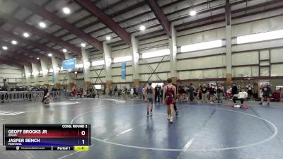 120 lbs Cons. Round 2 - Geoff Brooks Jr, Idaho vs Jasper Bench, Montana