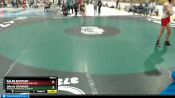141-153 lbs Round 3 - Brian Grabner, INTERIOR GRAPPLING ACADEMY vs Kaleb Boothby, ARCTIC WARRIORS WRESTLING CLUB