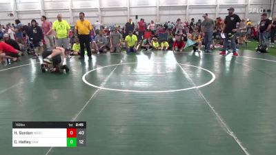 110 lbs Pools - Hunter Gordon, West Virginia Wild vs Christopher Hatley, CKW Backyard Barbarians