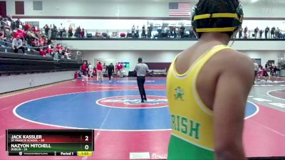 190 lbs 2nd Wrestleback (16 Team) - Cole Johnson, St Francis School vs Kelvin Serrant, Dublin