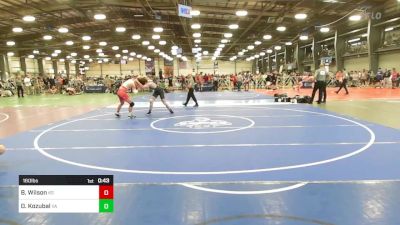 160 lbs Consi Of 32 #2 - Braden Wilson, KS vs Drew Kozubal, VA