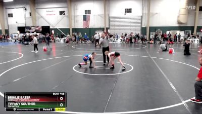 72-80 lbs Quarterfinal - Tiffany Souther, Top Notch vs Brinlie Bazer, Nebraska Wrestling Academy