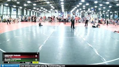 96 lbs Rd# 8- 12:30pm Saturday Final Pool - Gregory Parani, M2TCNJ vs Elijah Castanon, Nebraska Elite