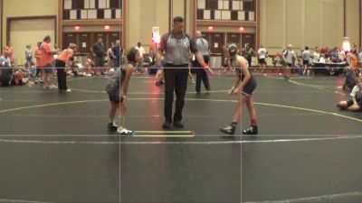 66 lbs Round 3 (4 Team) - Addison Nardella, The Hunt vs Riley Jones, MGW- Dragon Fruit