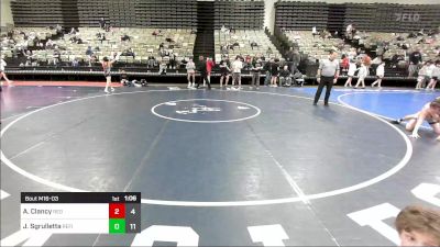 89 lbs Rr Rnd 3 - Ayden Clancy, Red Nose WC vs Jaxon Sgrulletta, Refinery Wrestling Youth