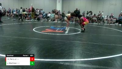 152 lbs Semifinal - KingJames Perry Jr, Gladiator Wrestling vs Jason Martinez, Eagles Wrestling Club