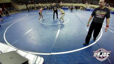 90 lbs Final - Slayden Hunt, Prodigy Wrestling vs Kiah Locust, Cowboy Wrestling Club