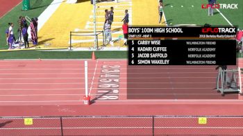 Boys 100m, Heat 1