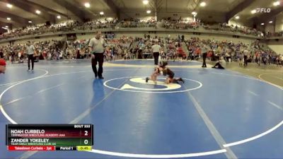 55 lbs Cons. Round 2 - Noah Curbelo, Terminator Wrestling Academy-AAA  vs Zander Yokeley, Team Owls Wrestling Club-AA