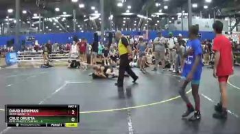 90 lbs Round 3 (6 Team) - Cruz Orueta, Elite Athletic Club W.E. vs David Bowman, Death Squad