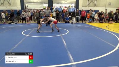 72 lbs Round Of 16 - Jackson Patton, Brecksville vs Maddox Mehelic, All American