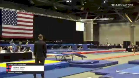 Isabel Early - Double Mini Trampoline, Desert Gymcats - 2021 USA Gymnastics Championships