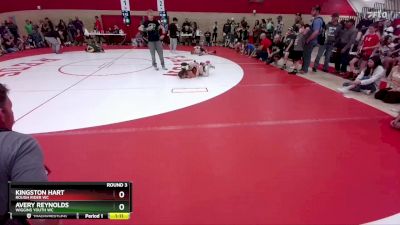 67-69 lbs Round 3 - Kingston Hart, Rough Rider WC vs Avery Reynolds, Wiggins Youth WC