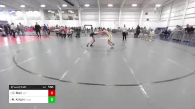 100 lbs Consi Of 8 #1 - Cooper Blair, ME Trappers WC vs Hunter Knight, Pelham NH