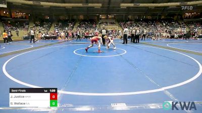 119 lbs Semifinal - Jesse Justice, Sperry Wrestling Club vs Gavin Wallace, R.a.w.