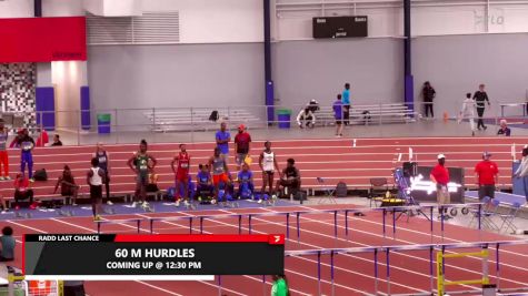 Men's 60m Hurdles, Prelims 1
