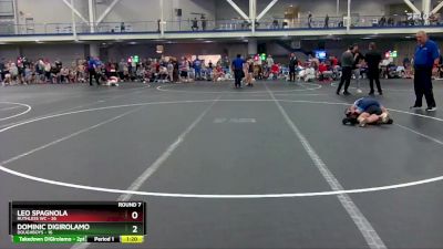 84 lbs Round 7 (8 Team) - Dominic DiGirolamo, Doughboys vs Leo Spagnola, Ruthless WC