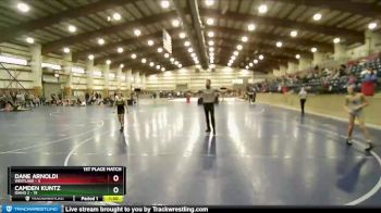 97 lbs Finals (2 Team) - Camden Kuntz, Idaho 2 vs Dane Arnoldi, Westlake