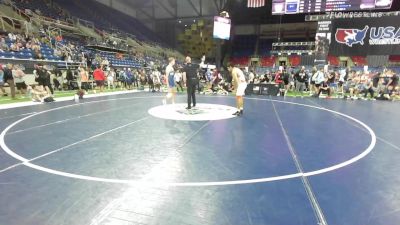 160 lbs Cons 32 #2 - Fabius Carrillo, California vs Brady Martin, Kansas