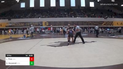 Match - Logan Pine, New Mexico Highlands vs Spencer Heywood, Utah Valley University