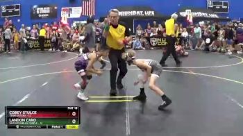 56 lbs Round 2 (6 Team) - Cobey Stulce, Team Gotcha vs Landon Caro, Untouchables Purple