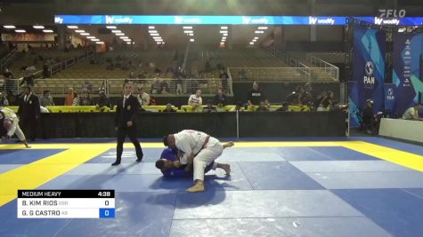 BILLY KIM RIOS vs GREGORIO G CASTRO 2024 Pan Jiu Jitsu IBJJF Championship
