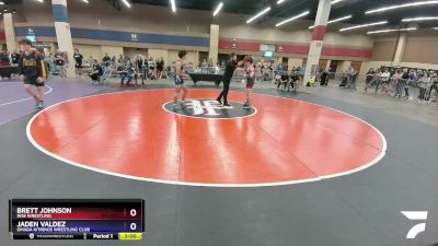 132 lbs Semifinal - Brett Johnson, Rise Wrestling vs Jaden Valdez, Omada Kitrinos Wrestling Club