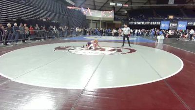 93 lbs 3rd Place Match - Knox Kjar, Liberty Warriors Wrestling Academy vs Jonathan Bravo, Chelan G.O.A.T. Club