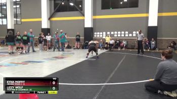 142 lbs Round 2 (4 Team) - Kyna Moffit, Chasing Titles 2 vs Lizzy Wolf, Valkyrie Of Goldfinch